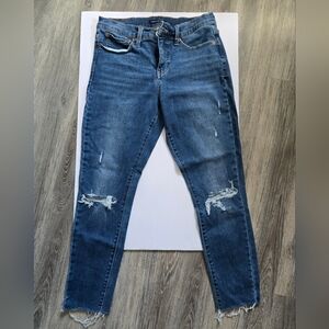 Women's Lucky Brand Jeans Mid Rise Skinny Ava 10 / 12 (Waist 15.5 Inches Across)